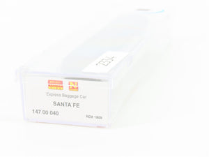 N Scale Micro-Trains MTL 14700040 ATSF Santa Fe Express Baggage Passenger #1809