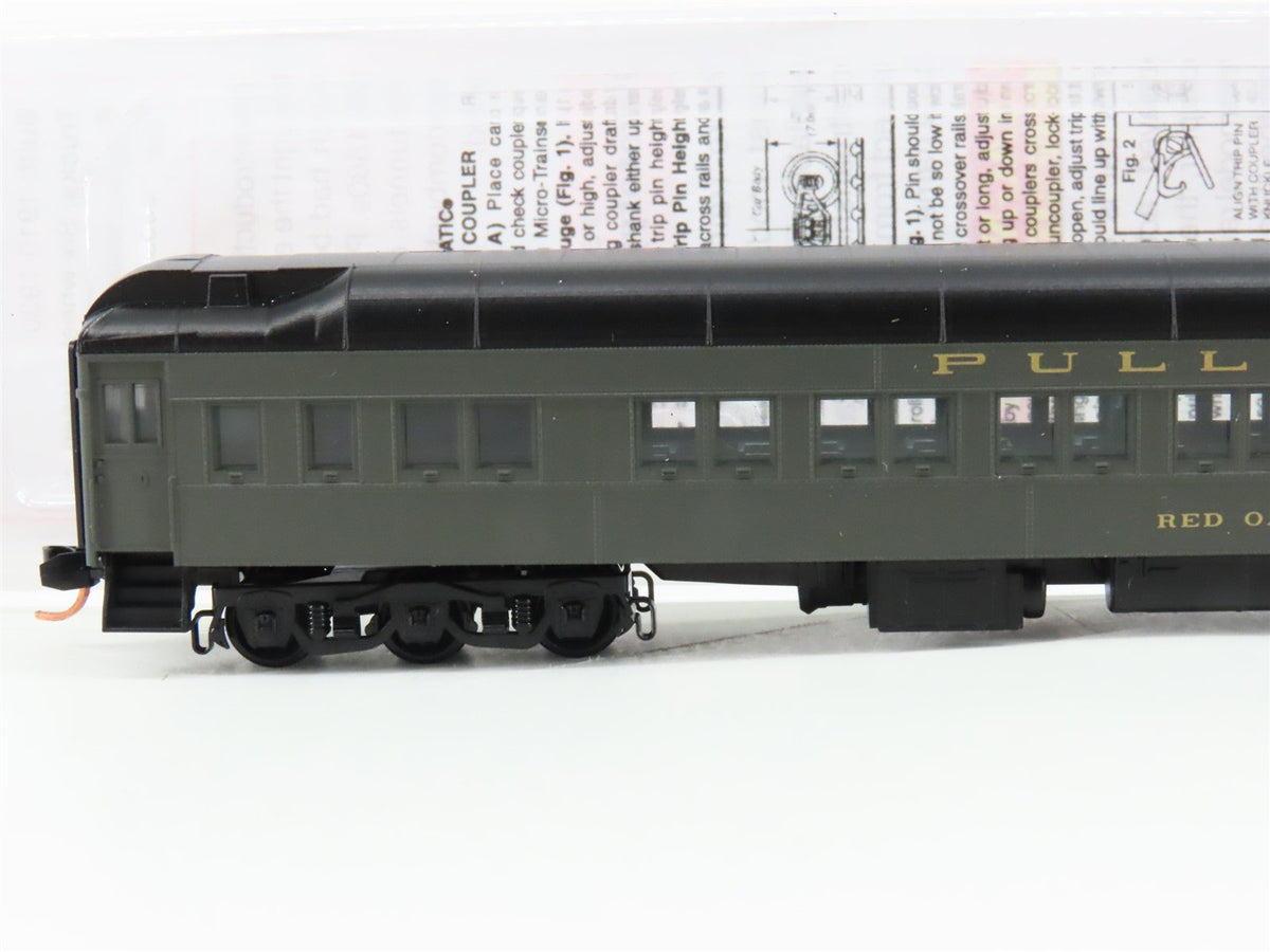 N Micro-Trains MTL 14200040 ATSF Santa Fe Pullman Sleeper Passenger &quot;Red Oak&quot;