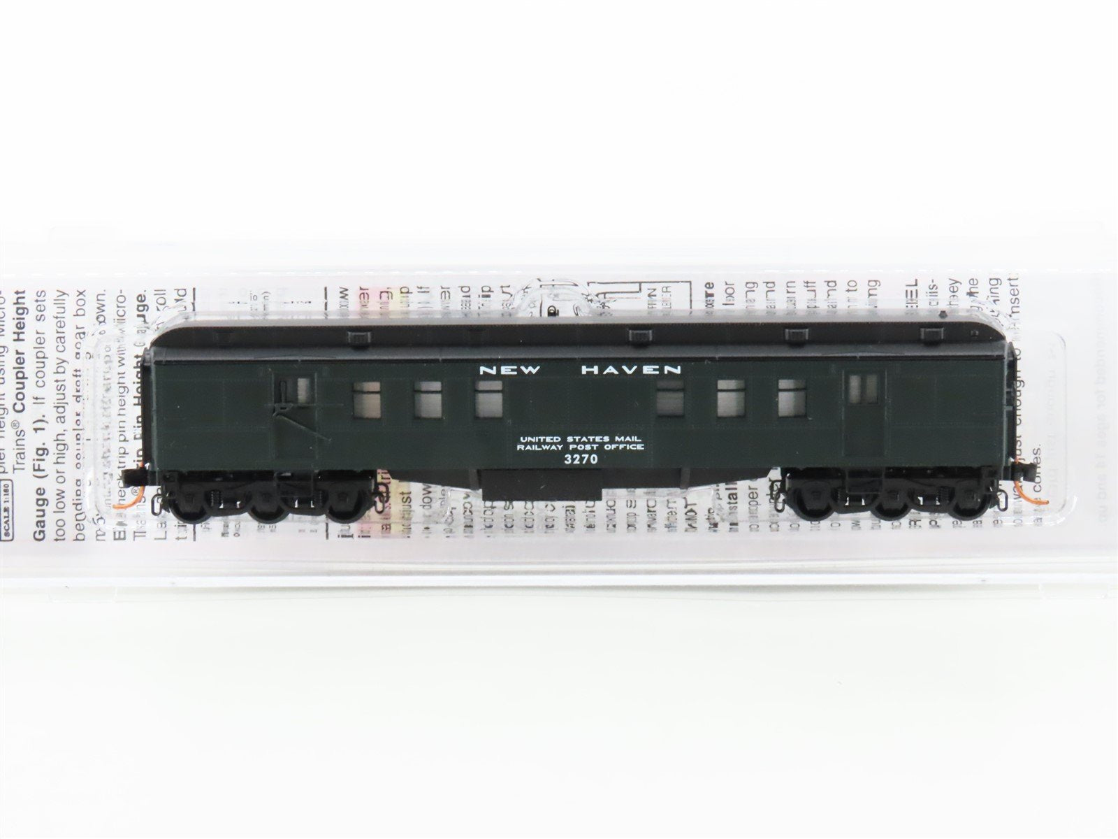 N Scale Micro-Trains MTL 14000100 NH New Haven RPO Heavyweight Passenger #3270