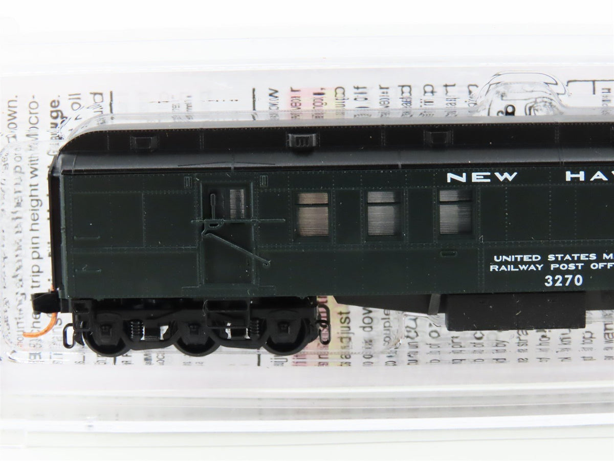 N Scale Micro-Trains MTL 14000100 NH New Haven RPO Heavyweight Passenger #3270