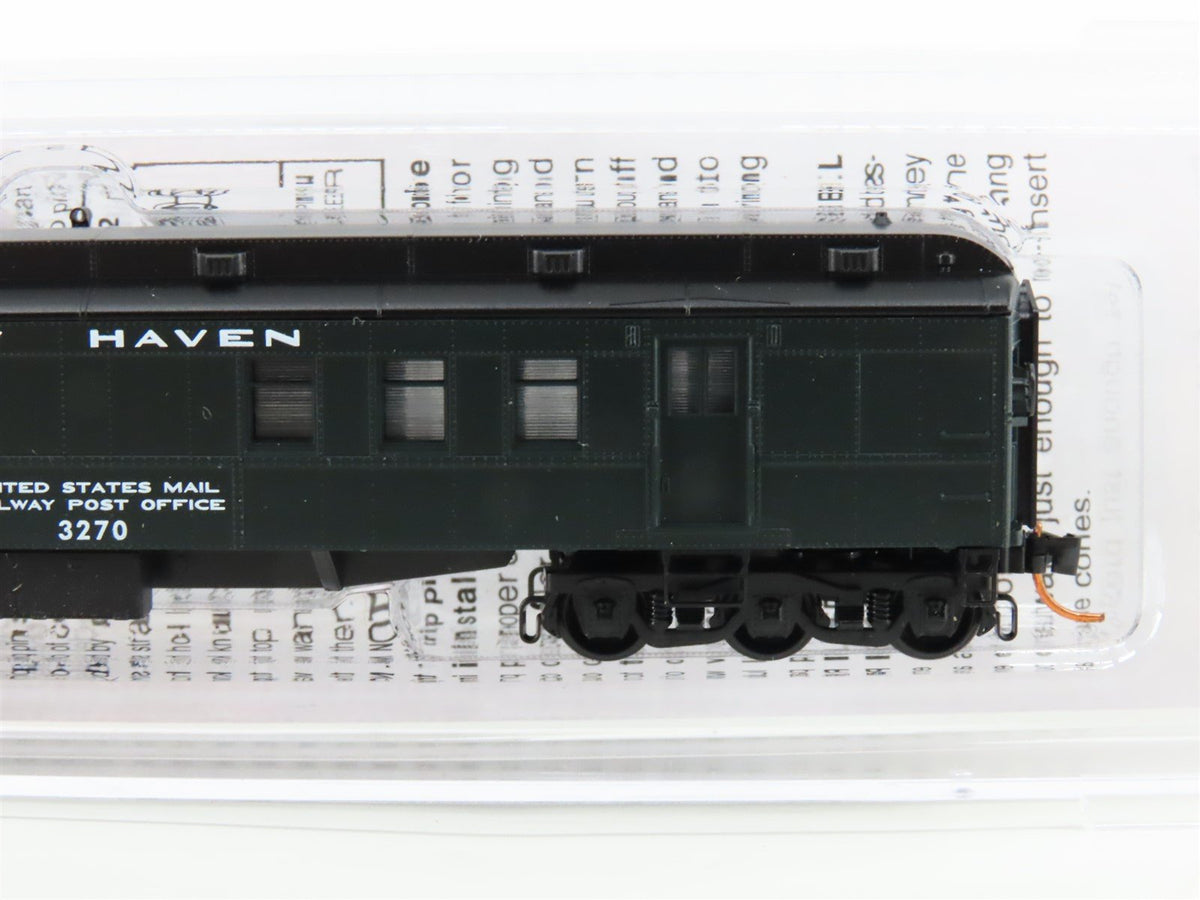 N Scale Micro-Trains MTL 14000100 NH New Haven RPO Heavyweight Passenger #3270