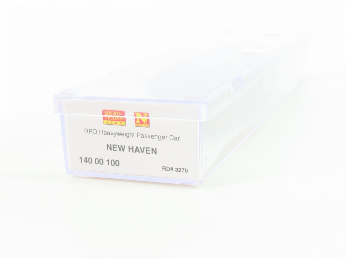 N Scale Micro-Trains MTL 14000100 NH New Haven RPO Heavyweight Passenger #3270