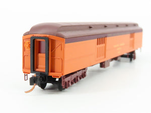 N Scale Micro-Trains MTL 14700120 MILW Milwaukee Road 70' Baggage Passenger #837