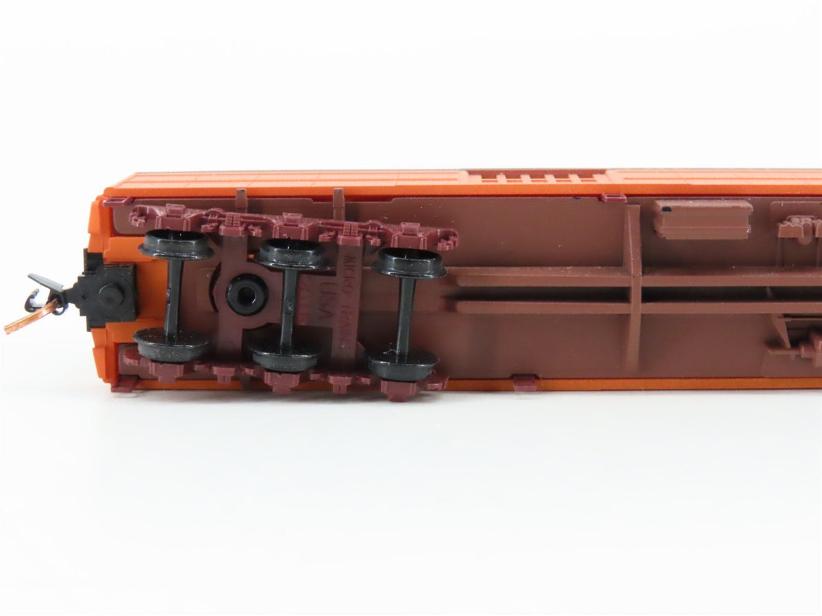 N Scale Micro-Trains MTL 14700120 MILW Milwaukee Road 70&#39; Baggage Passenger #837
