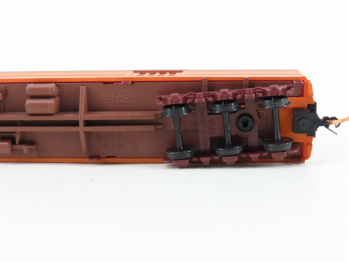 N Scale Micro-Trains MTL 14700120 MILW Milwaukee Road 70&#39; Baggage Passenger #837