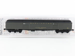 N Scale Micro-Trains MTL 14700200 CB&Q Burlington 70' Baggage Passenger #1540