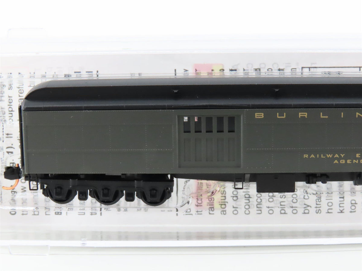 N Scale Micro-Trains MTL 14700200 CB&amp;Q Burlington 70&#39; Baggage Passenger #1540