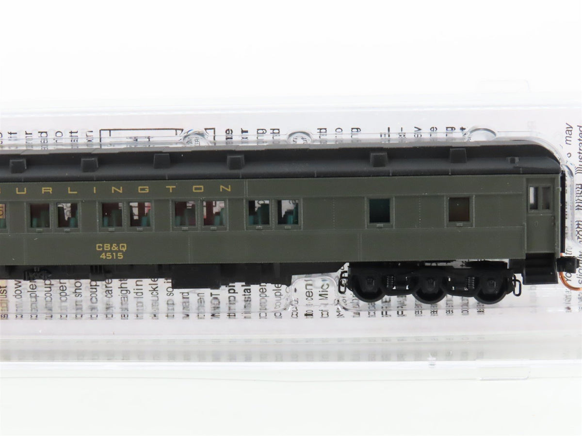 N Micro-Trains MTL 14300030 CB&amp;Q Burlington Heavyweight Parlor Passenger #4515