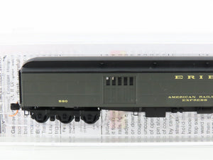 N Scale Micro-Trains MTL 14700140 ERIE Railroad Express Baggage Passenger #580