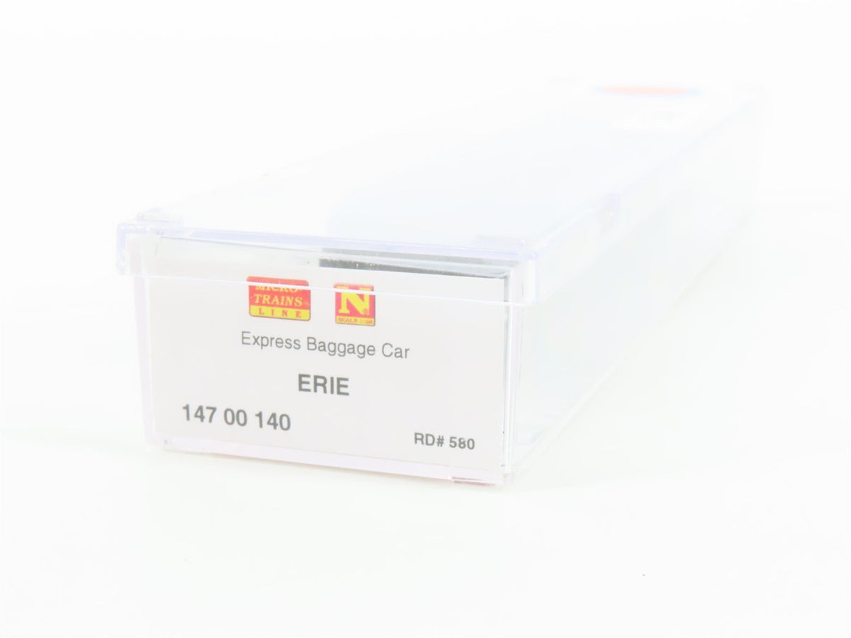 N Scale Micro-Trains MTL 14700140 ERIE Railroad Express Baggage Passenger #580