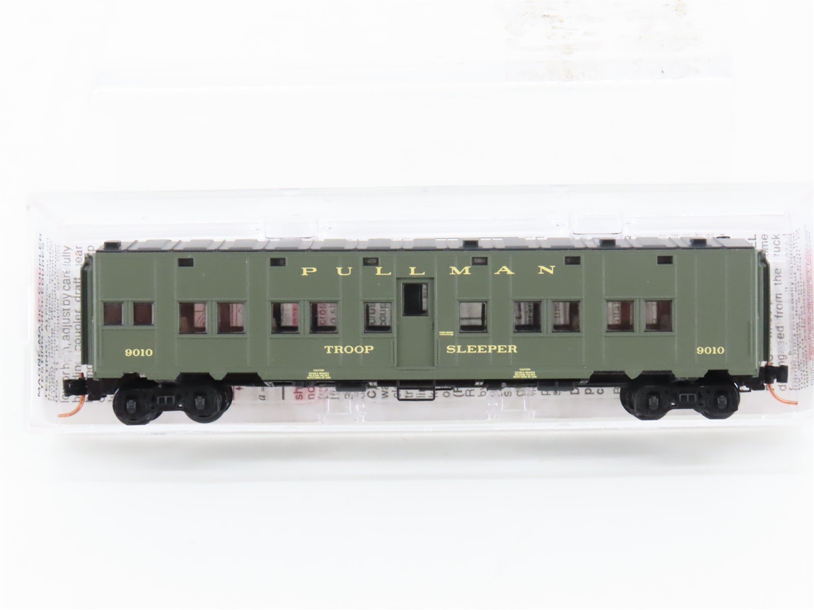 N Micro-Trains MTL 116010.1 US Office of Defense Troop Sleeper Passenger #9010