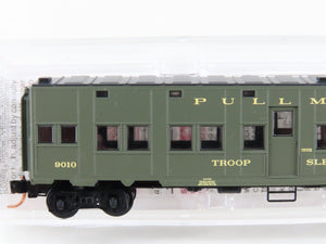 N Micro-Trains MTL 116010.1 US Office of Defense Troop Sleeper Passenger #9010
