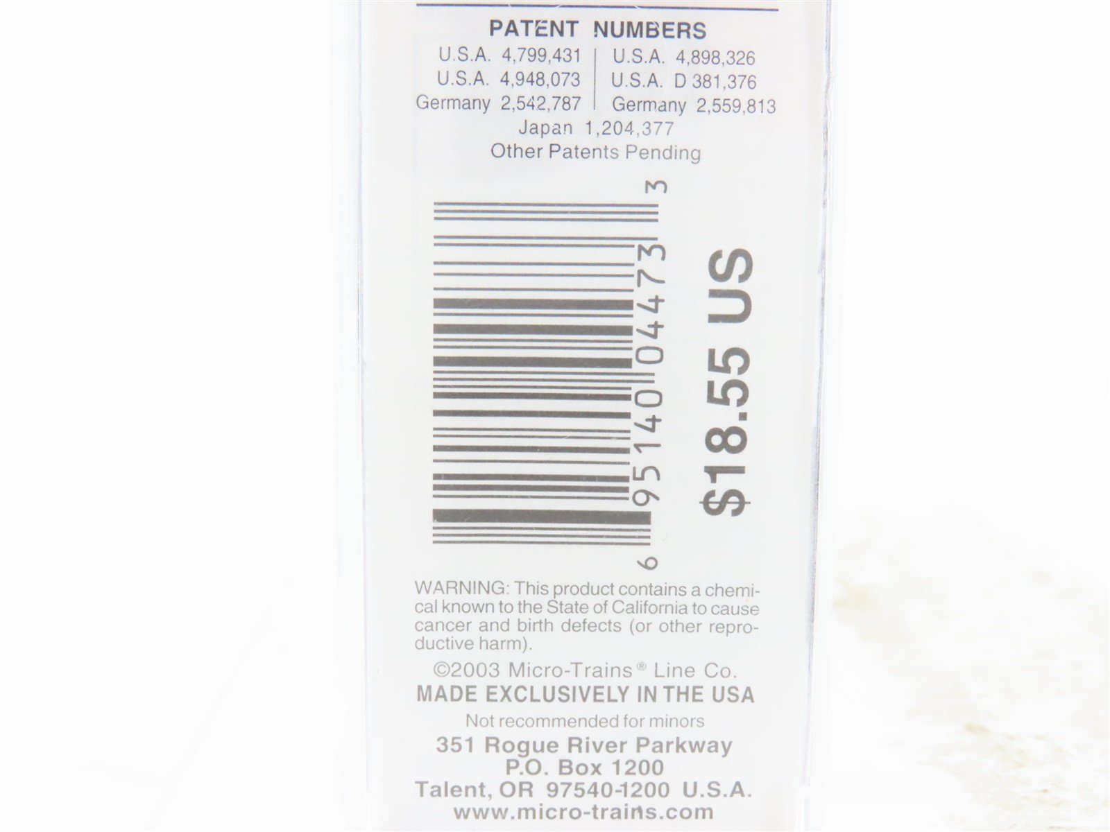 N Micro-Trains MTL 116010.5 US Office of Defense Troop Sleeper Passenger #9340