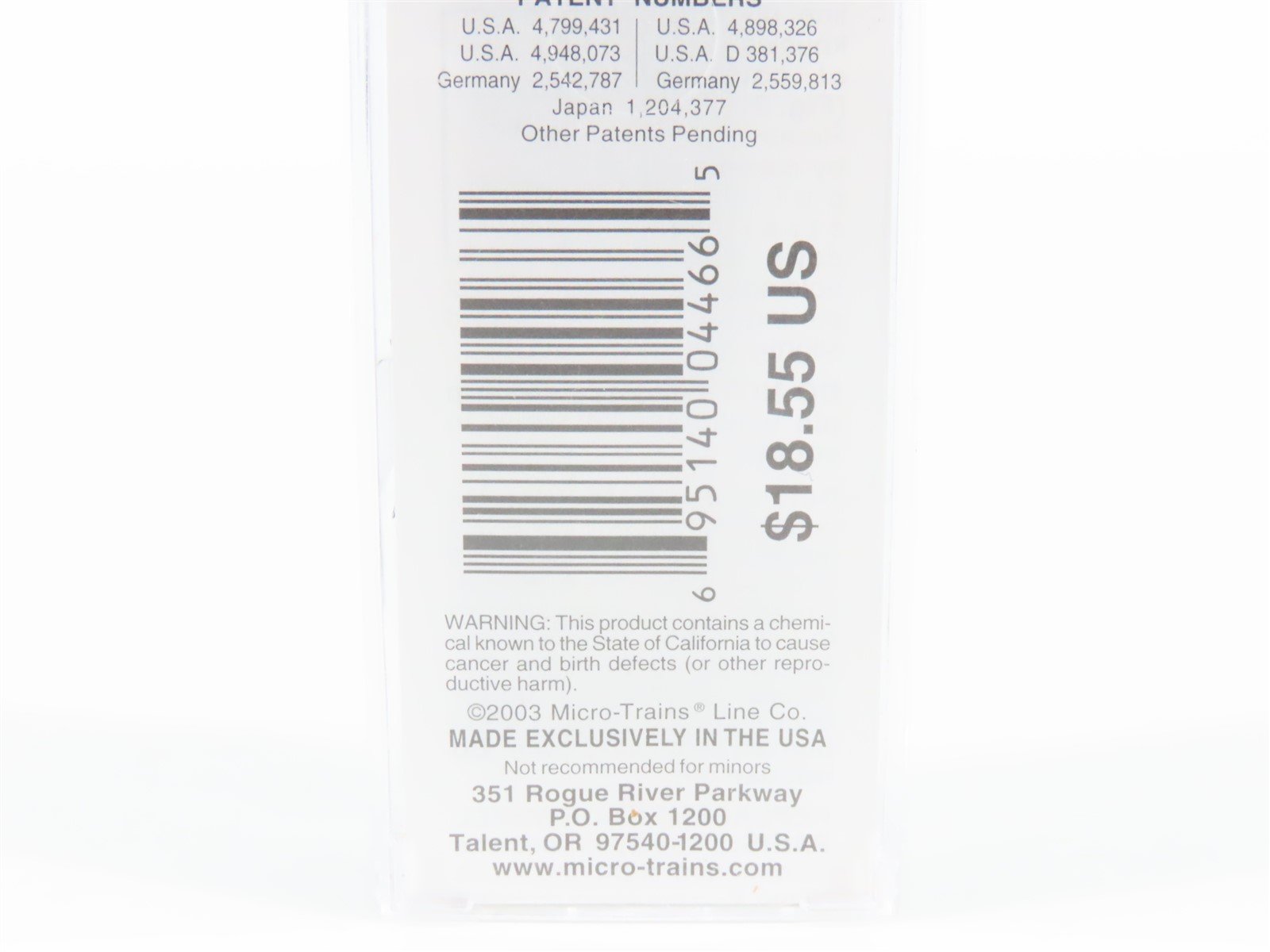 N Micro-Trains MTL 116010.4 US Office of Defense Troop Sleeper Passenger #9082