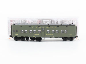 N Micro-Trains MTL 11600011 US Office of Defense Troop Sleeper Passenger #9356