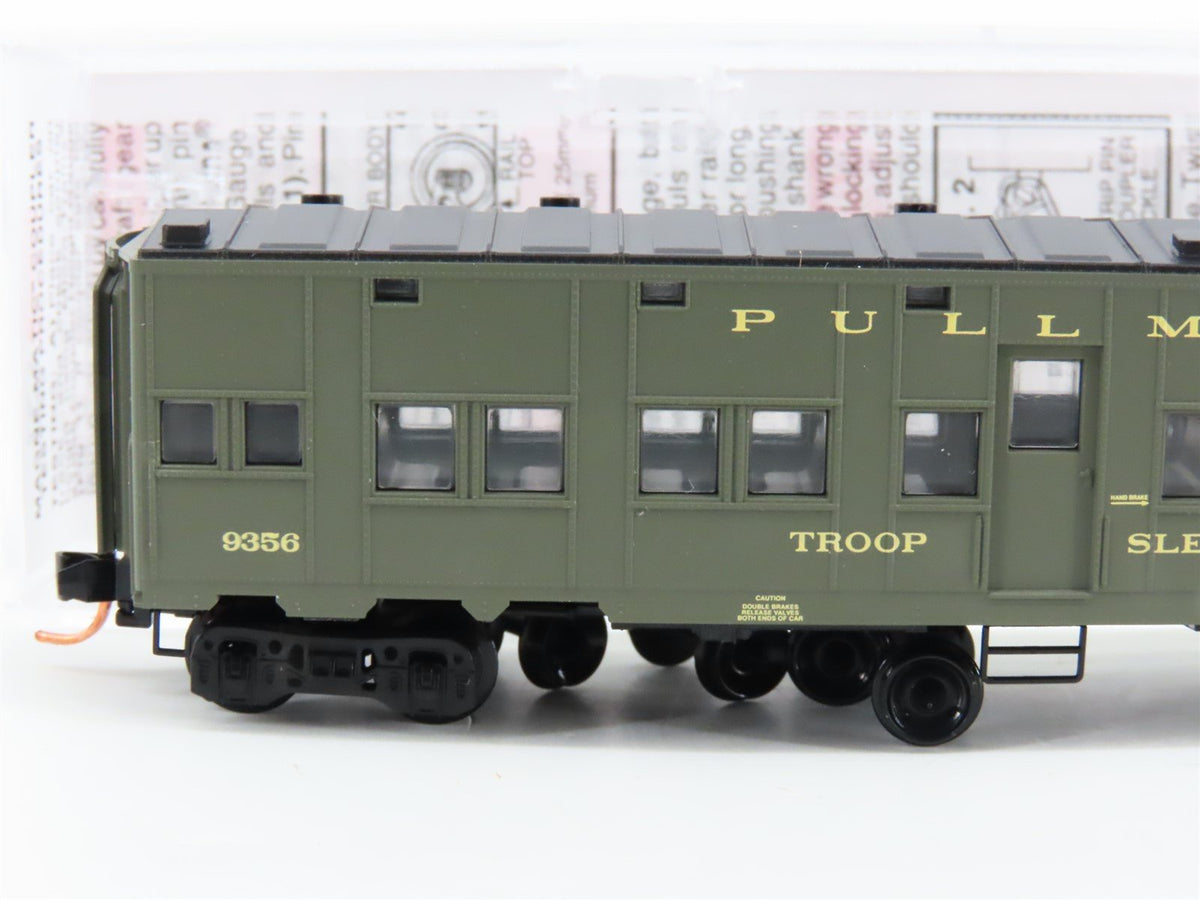 N Micro-Trains MTL 11600011 US Office of Defense Troop Sleeper Passenger #9356
