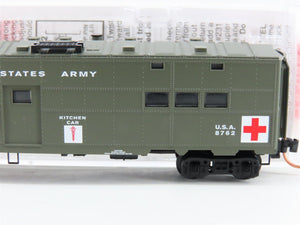 N Micro-Trains MTL 118020 USA US Army 50' Troop Hospital Kitchen Passenger #8762