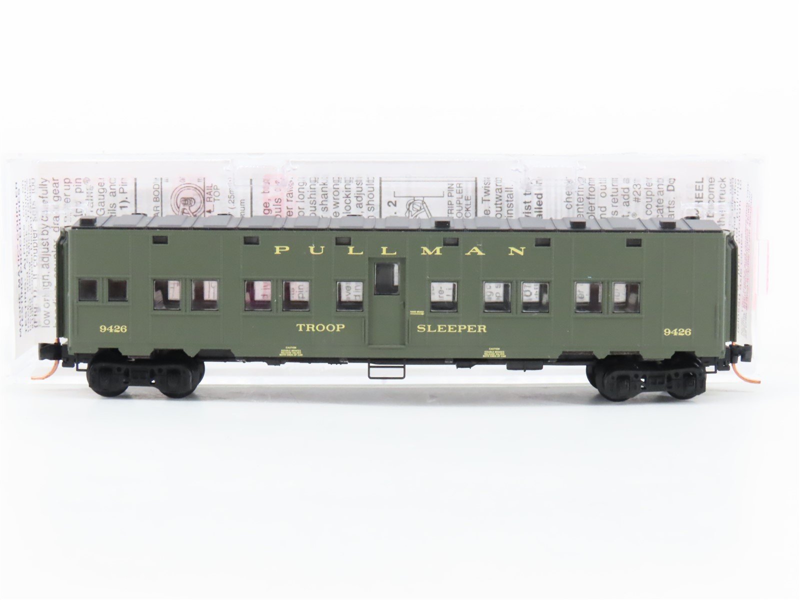 N Micro-Trains MTL 116010.3 US Office of Defense Troop Sleeper Passenger #9426
