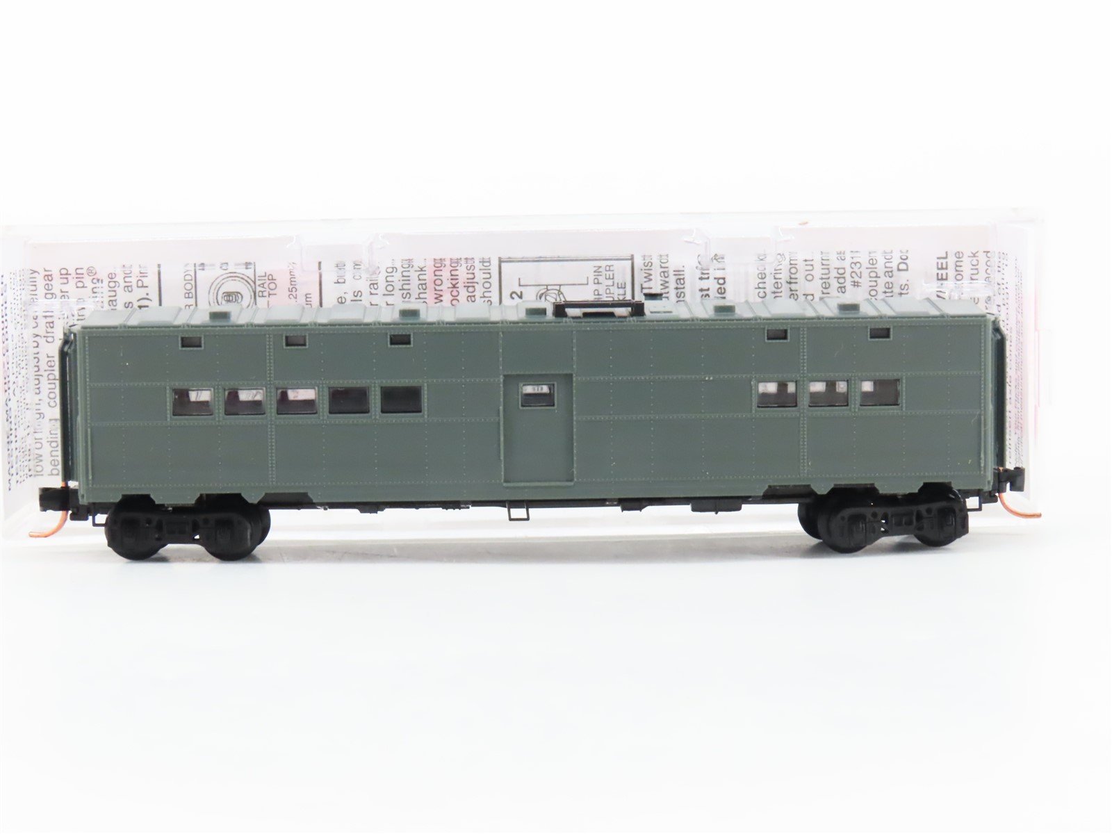 N Scale Micro-Trains MTL 118000000 Undecorated 50' Troop Kitchen Passenger Car