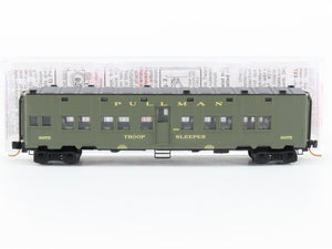 N Scale Micro-Trains MTL 11650012 US Army 50' Troop Sleeper Passenger Car #9975