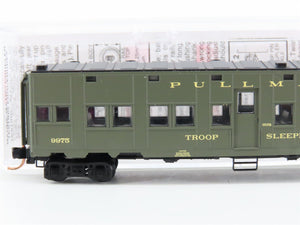 N Scale Micro-Trains MTL 11650012 US Army 50' Troop Sleeper Passenger Car #9975