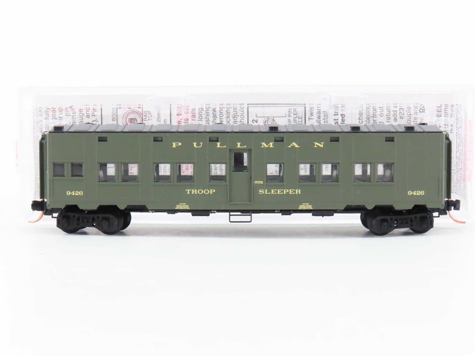 N Micro-Trains MTL 116010.3 US Office of Defense Troop Sleeper Passenger #9426