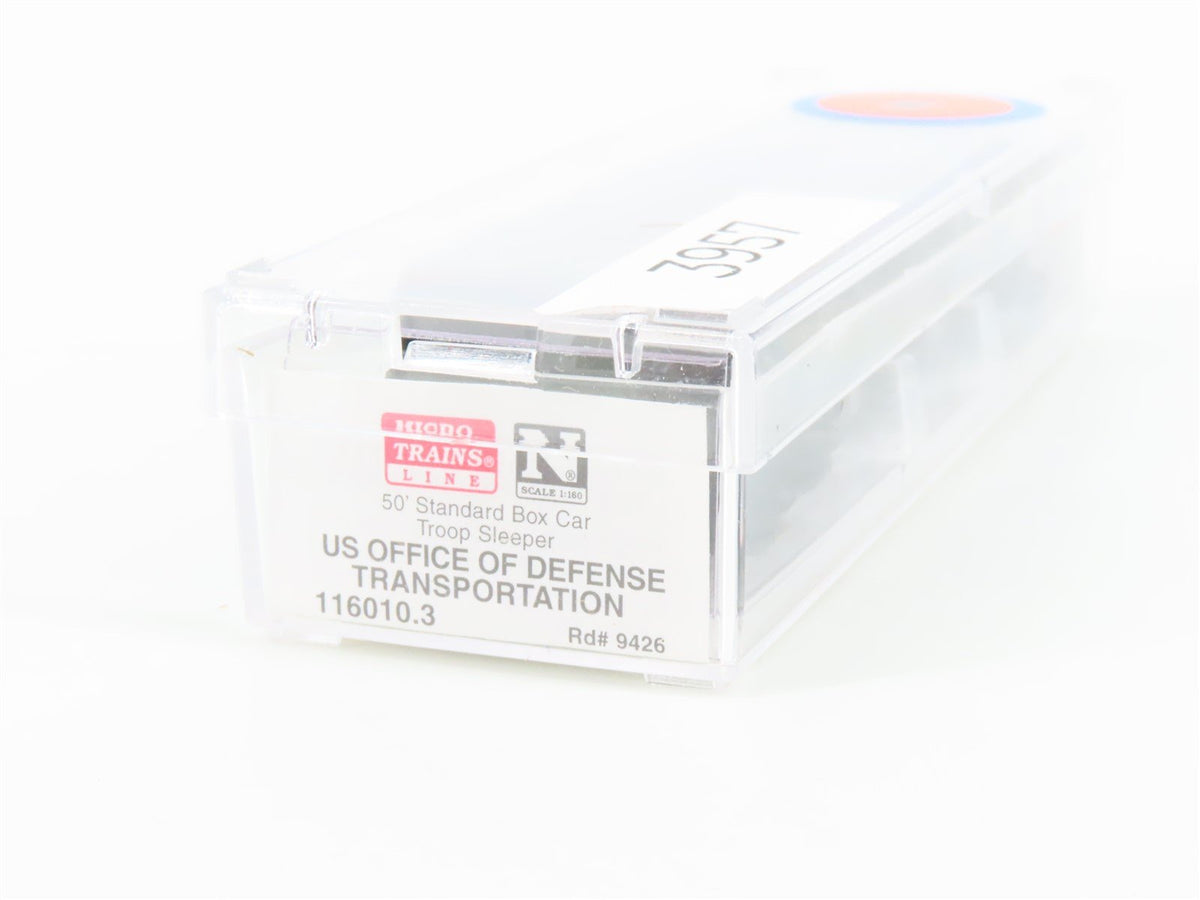 N Micro-Trains MTL 116010.3 US Office of Defense Troop Sleeper Passenger #9426