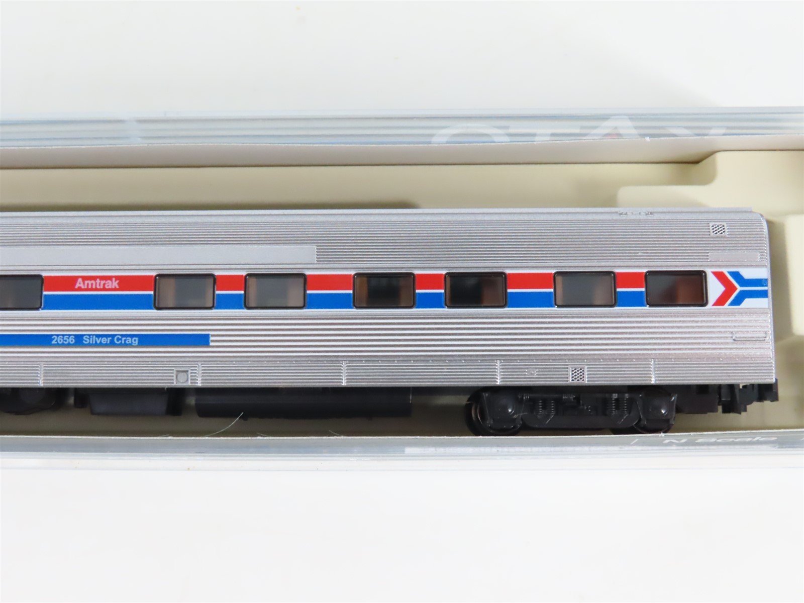 N Scale KATO 106-3522 Amtrak Phase I Passenger 4-Car Set
