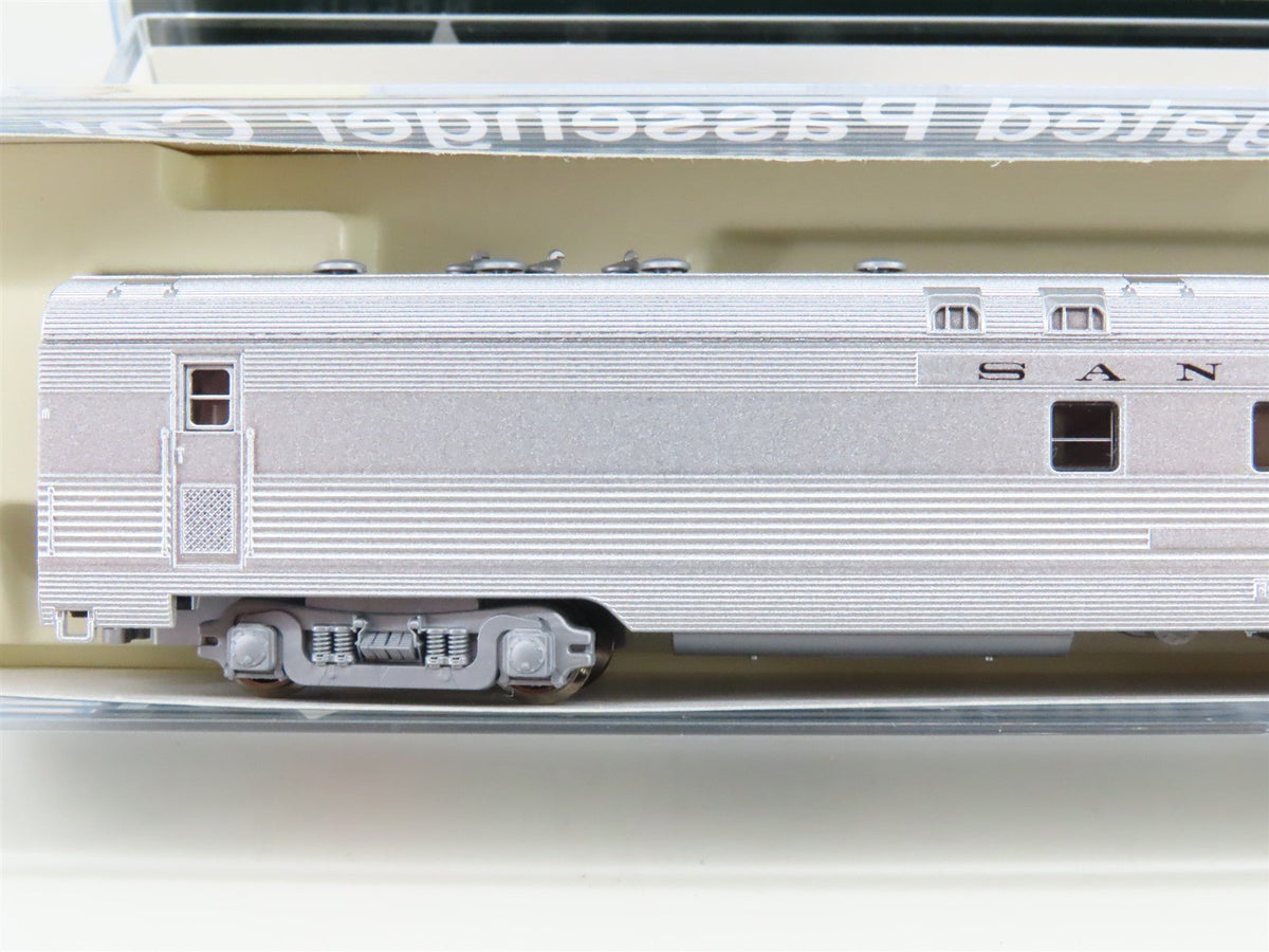 N Scale KATO 106-1502 ATSF Santa Fe Railroad Corrugated Passenger 4-Car Set
