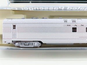 N Scale KATO 106-1502 ATSF Santa Fe Railroad Corrugated Passenger 4-Car Set