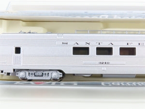 N Scale KATO 106-1502 ATSF Santa Fe Railroad Corrugated Passenger 4-Car Set