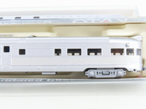 N Scale KATO 106-1502 ATSF Santa Fe Railroad Corrugated Passenger 4-Car Set