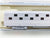 N Scale KATO 106-1502 ATSF Santa Fe Railroad Corrugated Passenger 4-Car Set
