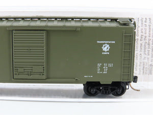 N Scale Micro-Trains MTL 20456 USAX United States Army 40' Box Car #24678