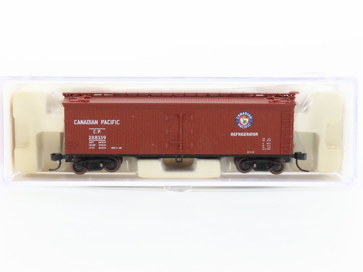 N Scale Atlas 41484 CP Canadian Pacific Railroad 40&#39; Wood Reefer #288339