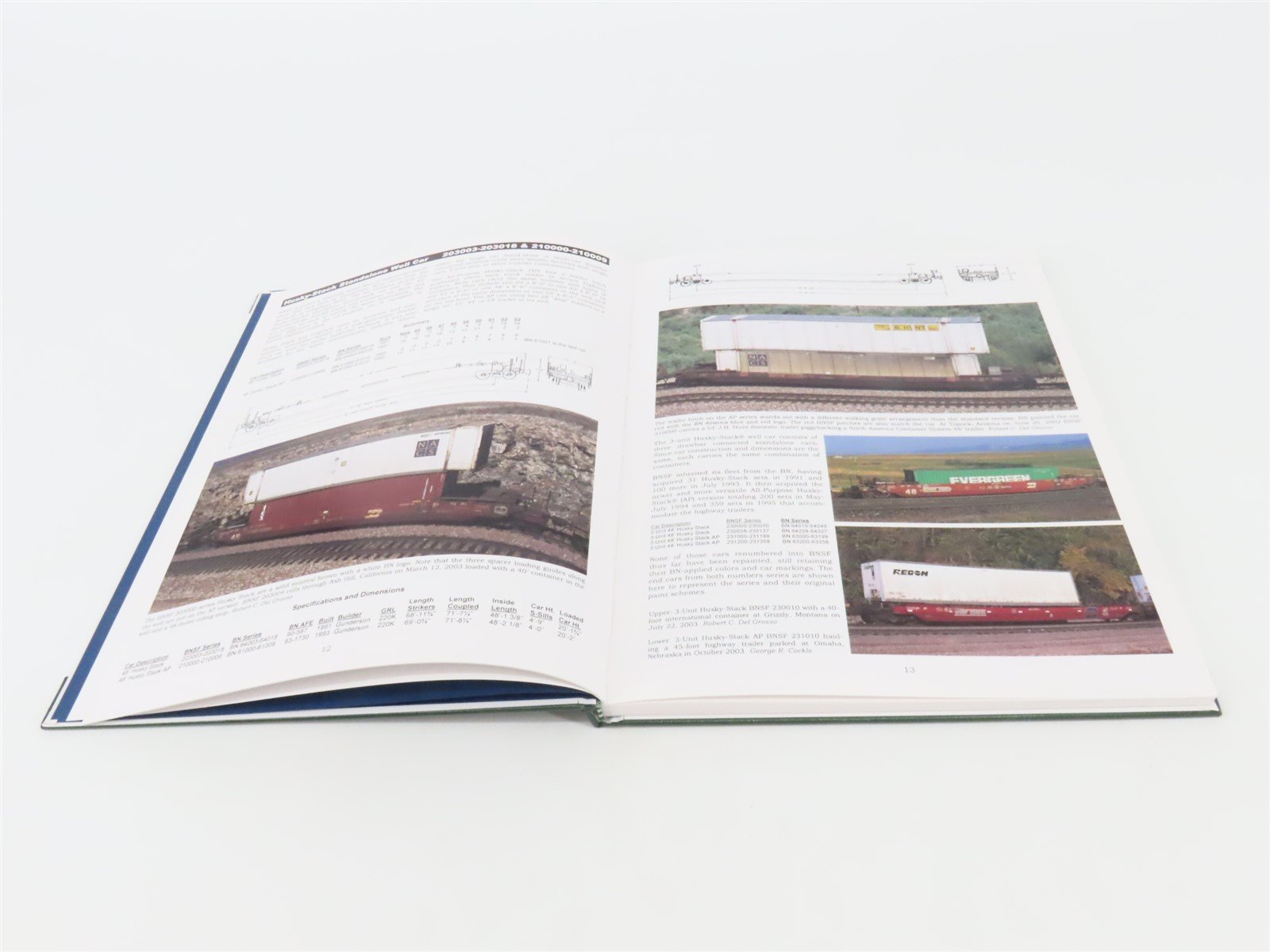 BNSF Railway Freight Cars Volume One by Robert C Del Grosso ©2004 HC Bk