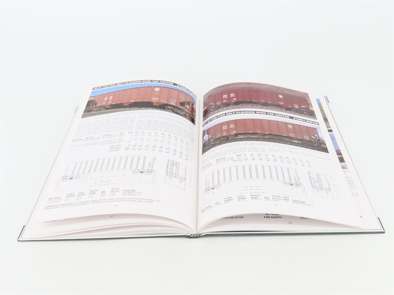 BNSF Railway Freight Cars Volume One by Robert C Del Grosso ©2004 HC Bk