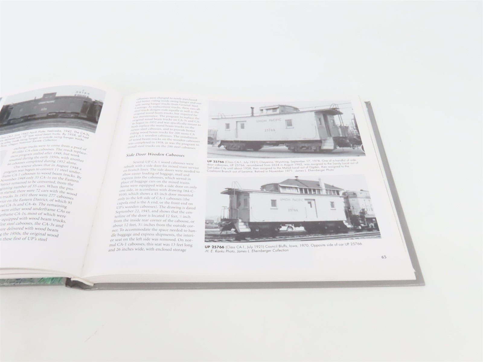 Cabooses of the Union Pacific Railroad by Don Strack & James Ehernberger ©2002