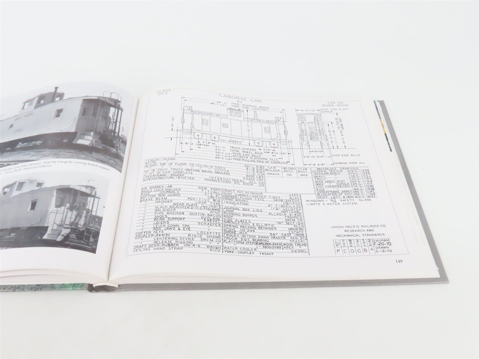 Cabooses of the Union Pacific Railroad by Don Strack & James Ehernberger ©2002