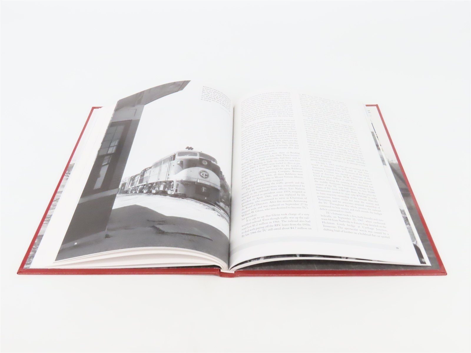 Tennessee Central Railway History, Locomotives and Cars by Cliff Downey ©2005 HC