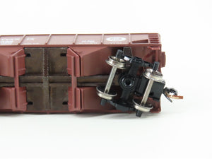 N Micro-Trains MTL 56060 PRR Pennsylvania 2-Bay Hopper #220455 w/ Custom Load