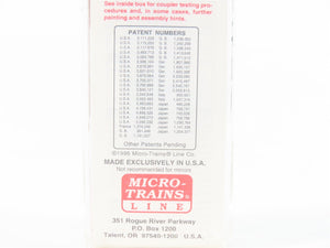 N Micro-Trains MTL 56060 PRR Pennsylvania 2-Bay Hopper #220455 w/ Custom Load