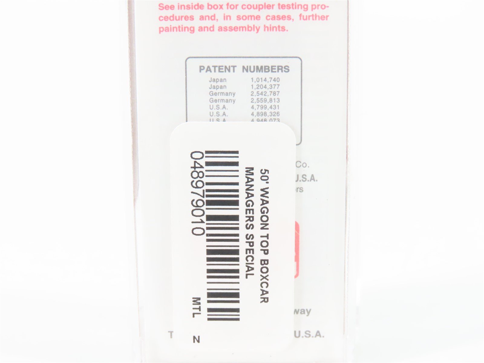 N Scale Micro-Trains MTL 79010 PRR Pennsylvania Double Door 50' Box Car #82023