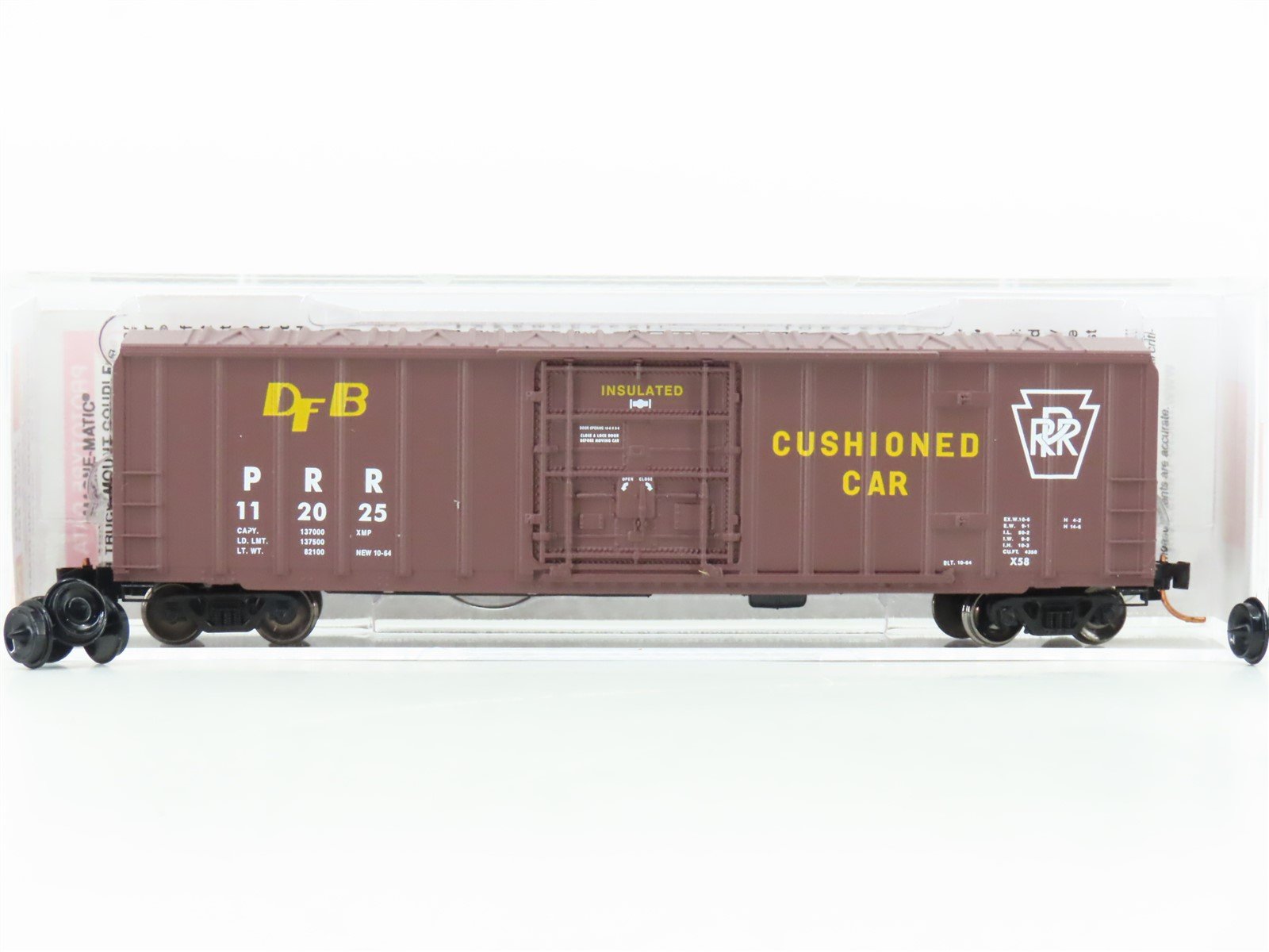 N Scale Micro-Trains MTL 02753170 PRR Pennsylvania Railroad 50' Box Car #112025