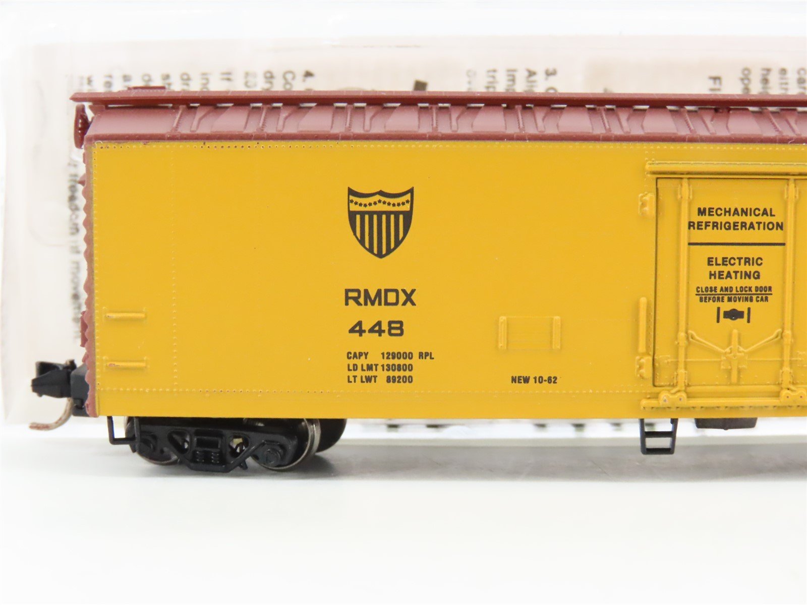 N Kadee Micro-Trains MTL 69050 RMDX American Refrigerator Transit Reefer #448