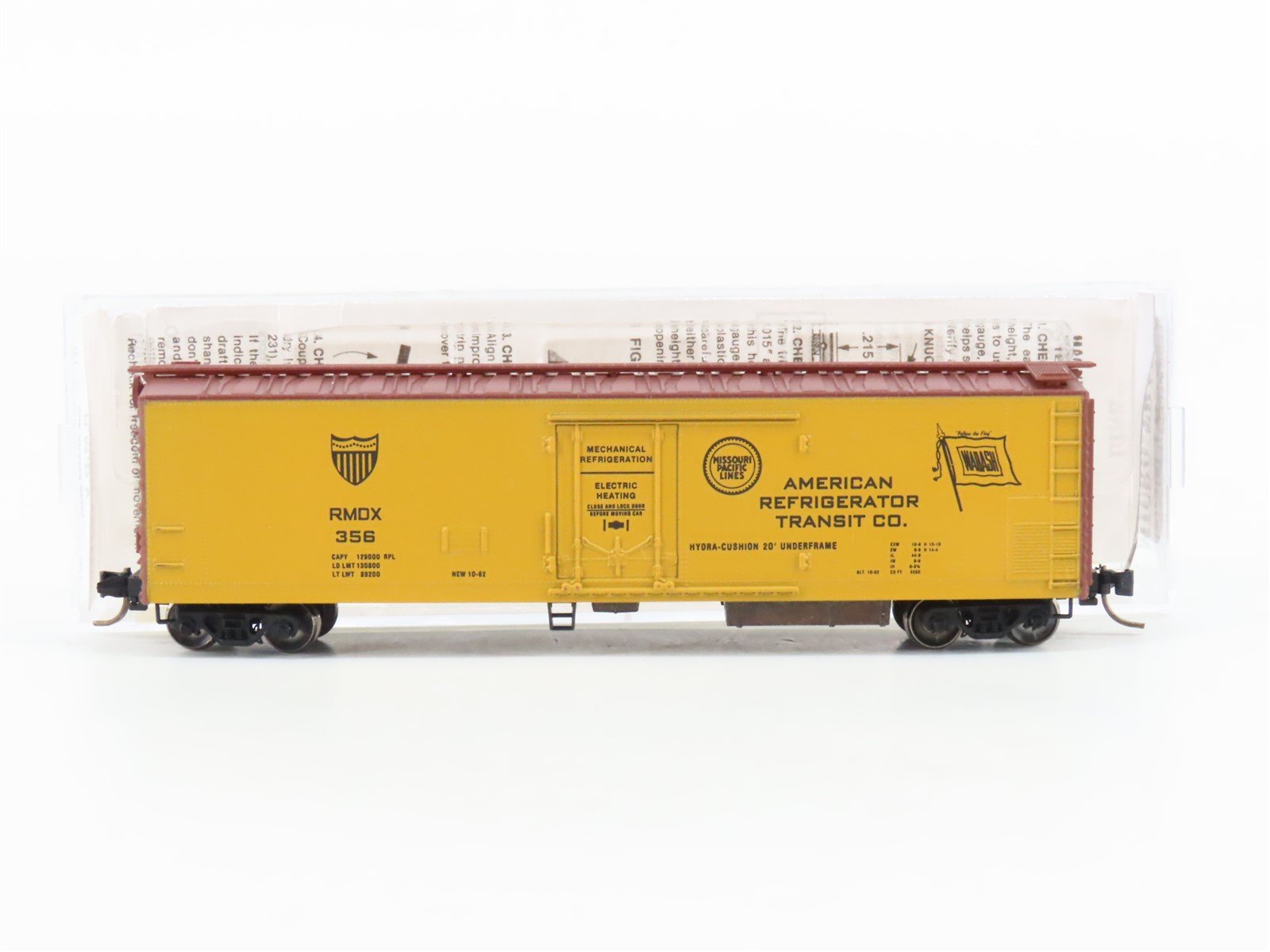 N Scale Micro-Trains MTL 69050 RMDX American Refrigerator Transit Reefer #356