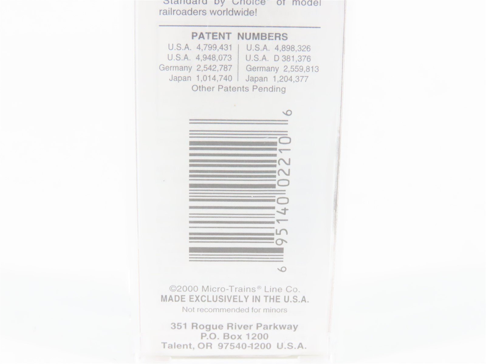 N Scale Micro-Trains MTL 35010 OSL Union Pacific 40' Despatch Stock Car #47859