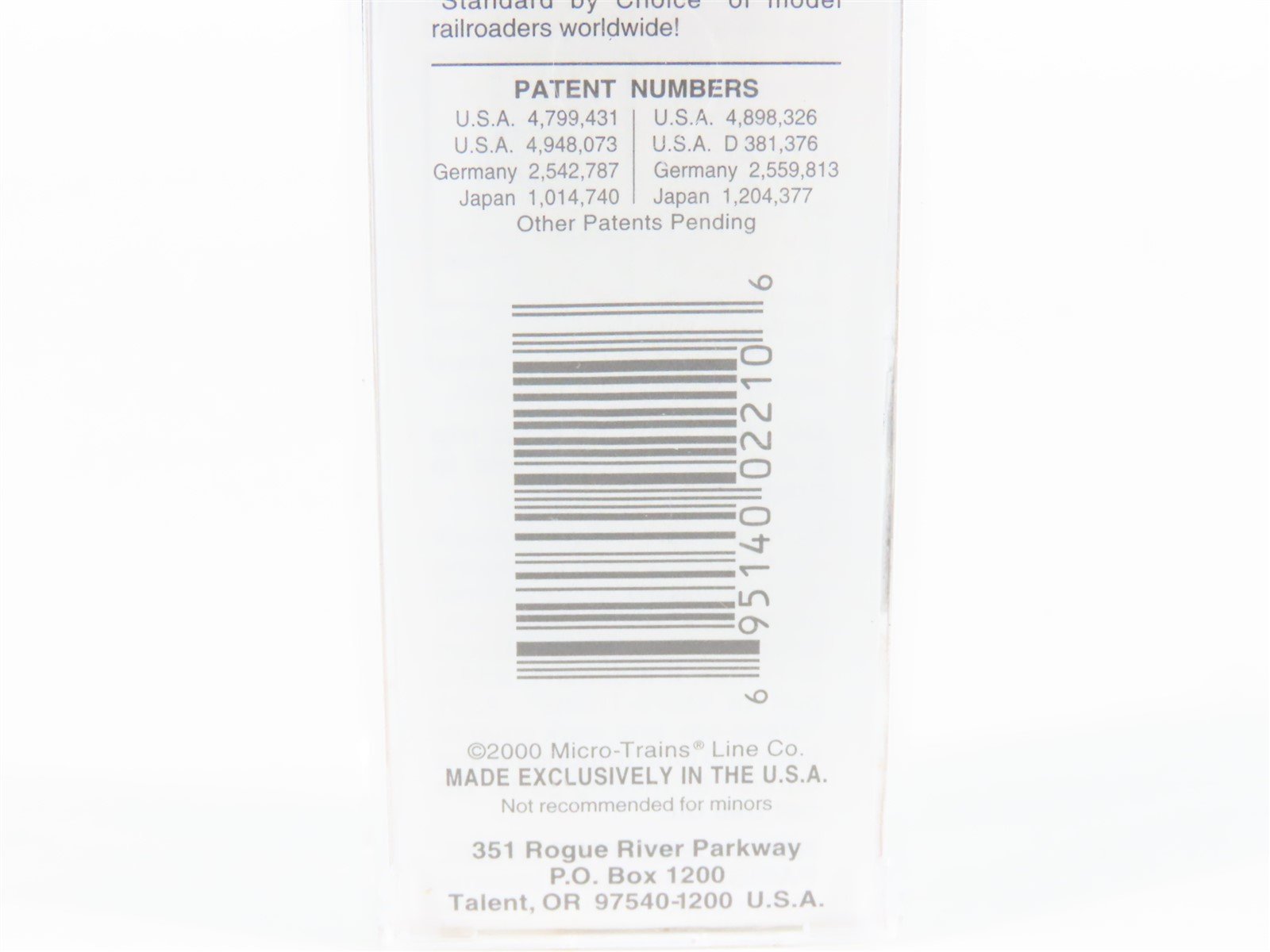 N Scale Micro-Trains MTL 35010 OSL Union Pacific 40' Despatch Stock Car #47859