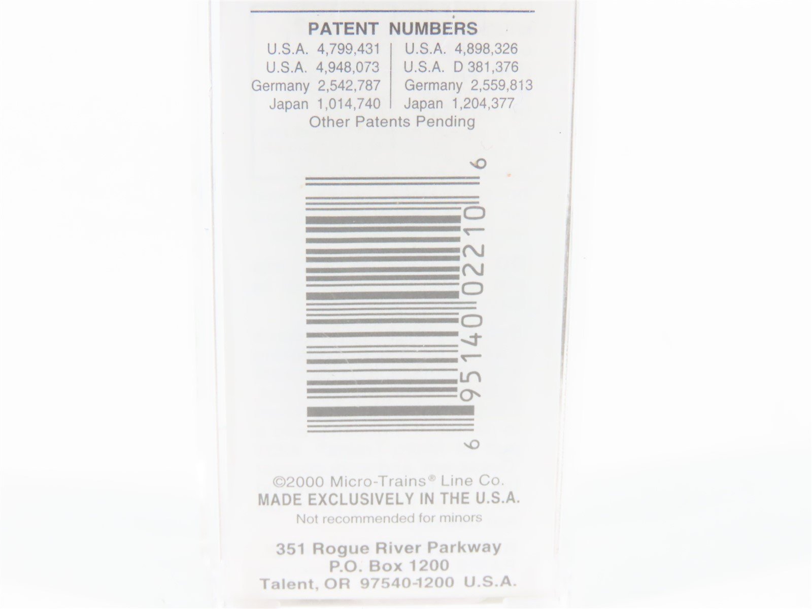 N Scale Micro-Trains MTL 35010 OSL Union Pacific 40' Despatch Stock Car #47859