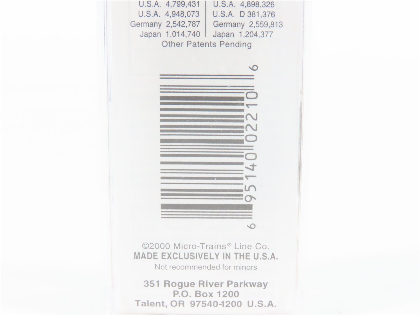 N Scale Micro-Trains MTL 35010 OSL Union Pacific 40' Despatch Stock Car #47859